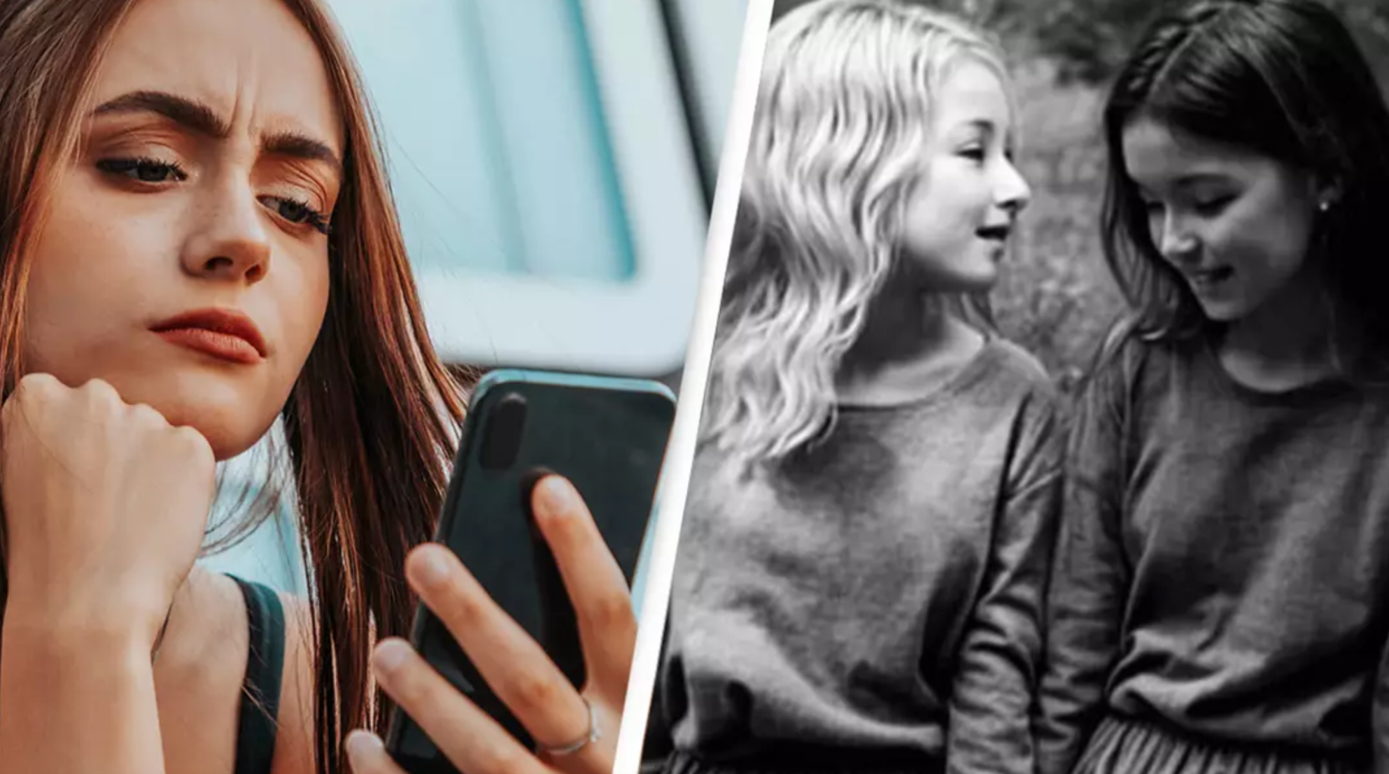 Die Menschen sind fasziniert von einem mysteriösen Bild einer Frau, das nur sichtbar wird, wenn man seine Perspektive ändert.