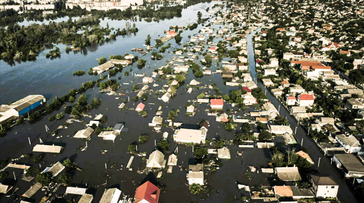 Putin lässt die Krim verdursten! Dammsprengung trifft die Russen auf der Krim - Wasser wird knapp!
